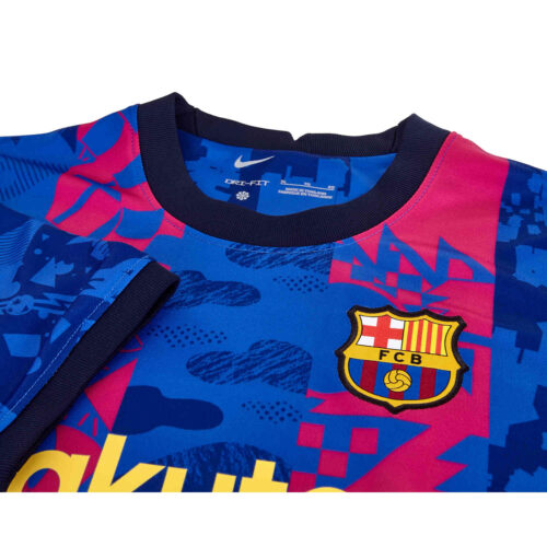2021/22 Kids Nike Barcelona 3rd Jersey