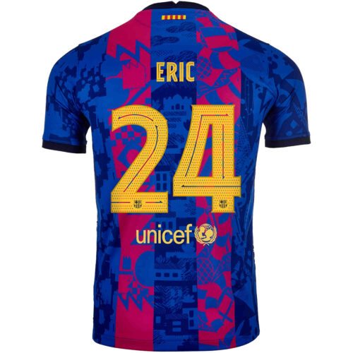 2021/22 Kids Nike Eric Garcia Barcelona 3rd Jersey