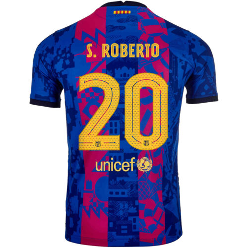 2021/22 Kids Nike Sergi Roberto Barcelona 3rd Jersey