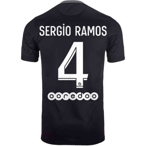 2021/22 Kids Nike Sergio Ramos PSG 3rd Jersey
