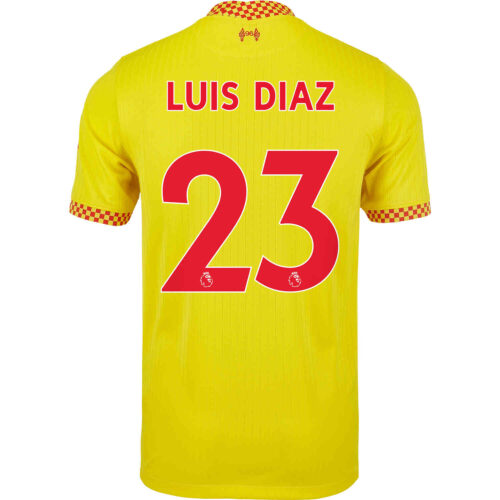 2021/22 Kids Nike Luis Diaz Liverpool 3rd Jersey