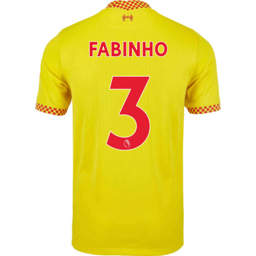 2021/22 Kids Nike Fabinho Liverpool 3rd Jersey