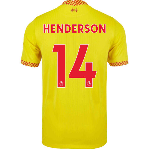 2021/22 Kids Nike Jordan Henderson Liverpool 3rd Jersey
