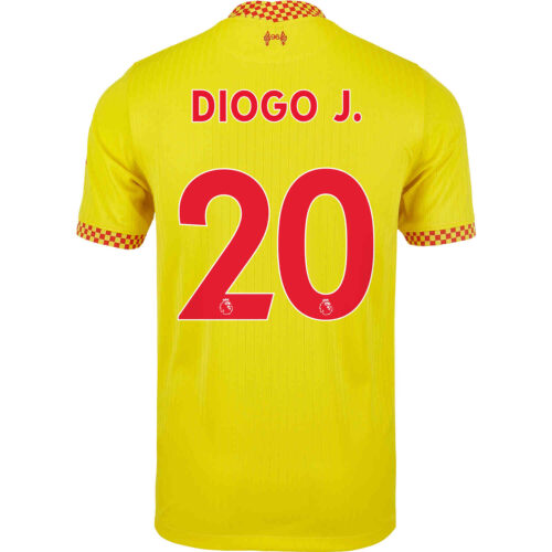 2021/22 Kids Nike Diogo Jota Liverpool 3rd Jersey
