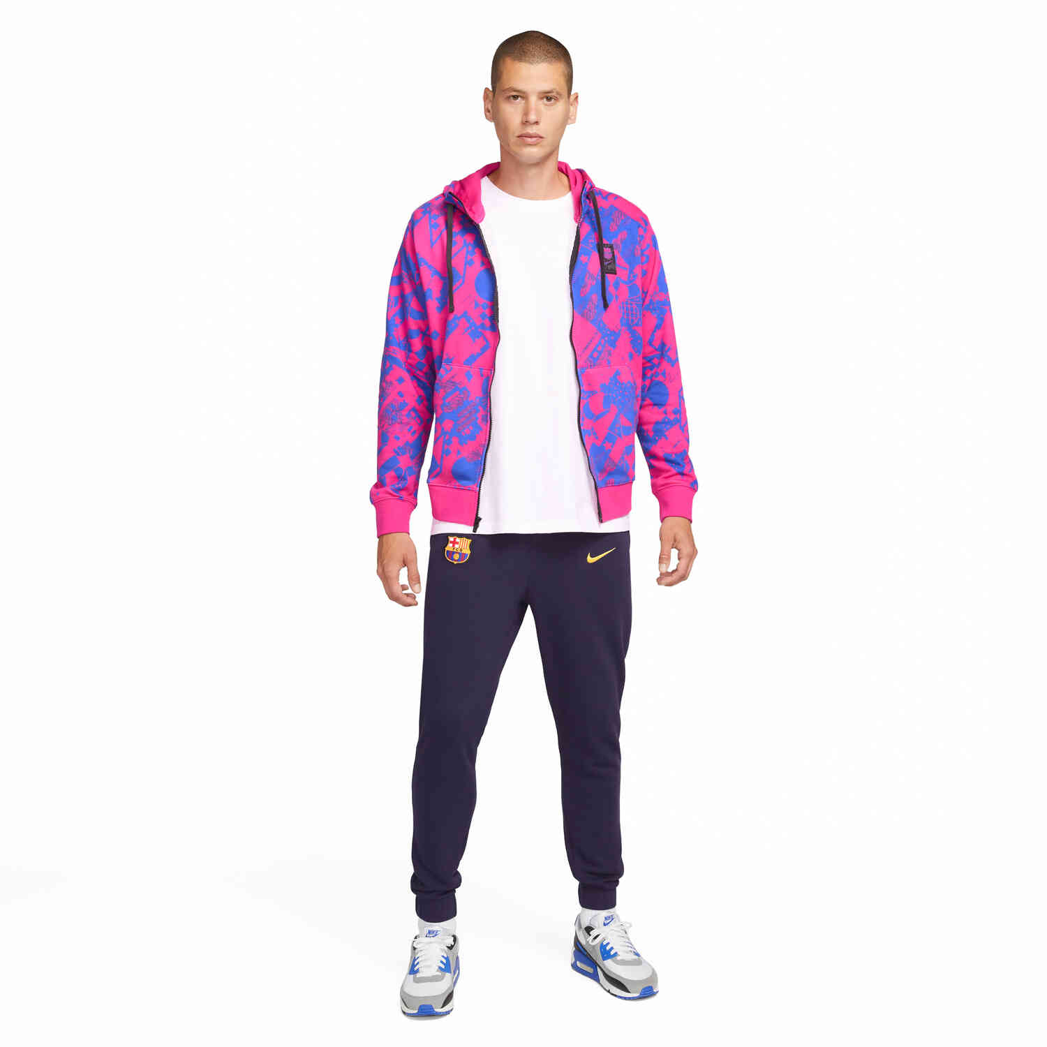 Hyper royal hoodie top