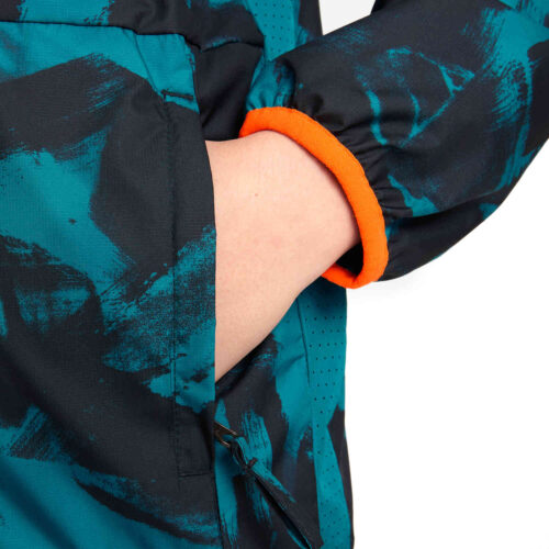 Kids Nike Chelsea Dry Repel AWF Graphic Jacket – Blustery/Black/Hyper Crimson