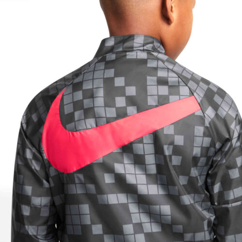 Kids Nike PSG Dry Repel AWF Graphic Jacket – Dark Grey/Black/Siren Red/Siren Red