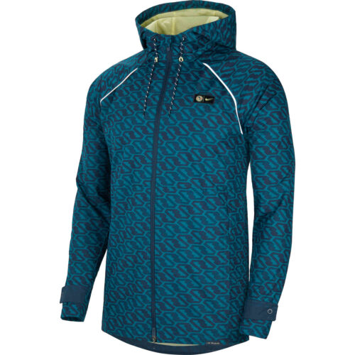 Nike Club America AWF Lifestyle Jacket – Armory Navy/Dark Obsidian/Geode Teal/Lemon Chiffon