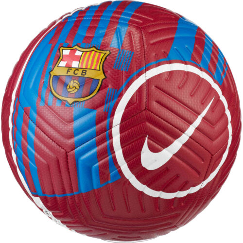 Nike Barcelona Strike Soccer Ball – Noble Red & Soar with Pale Ivory
