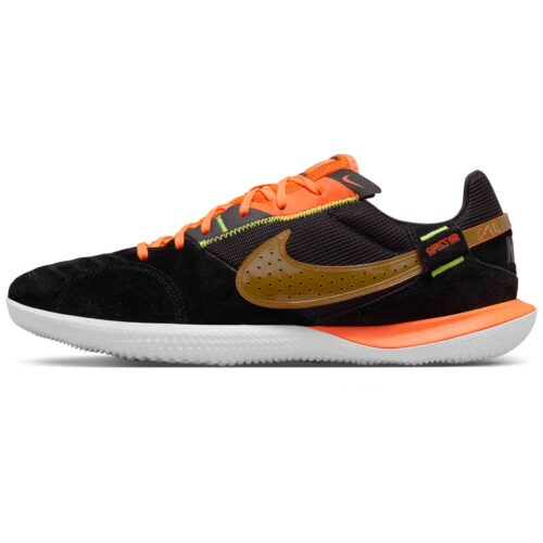 Nike Streetgato IC – Black & Total Orange with Volt
