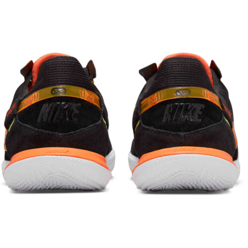 Nike Streetgato IC – Black & Total Orange with Volt