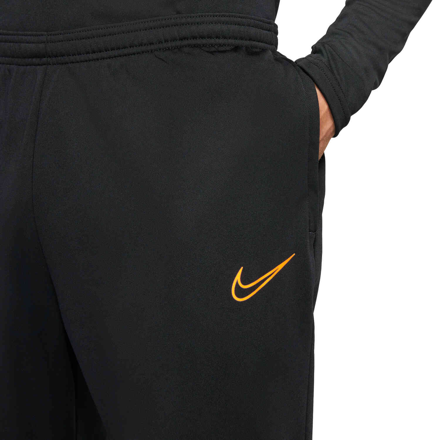 Nike Winter Warrior Academy Training Pants - Black/Total Orange - SoccerPro