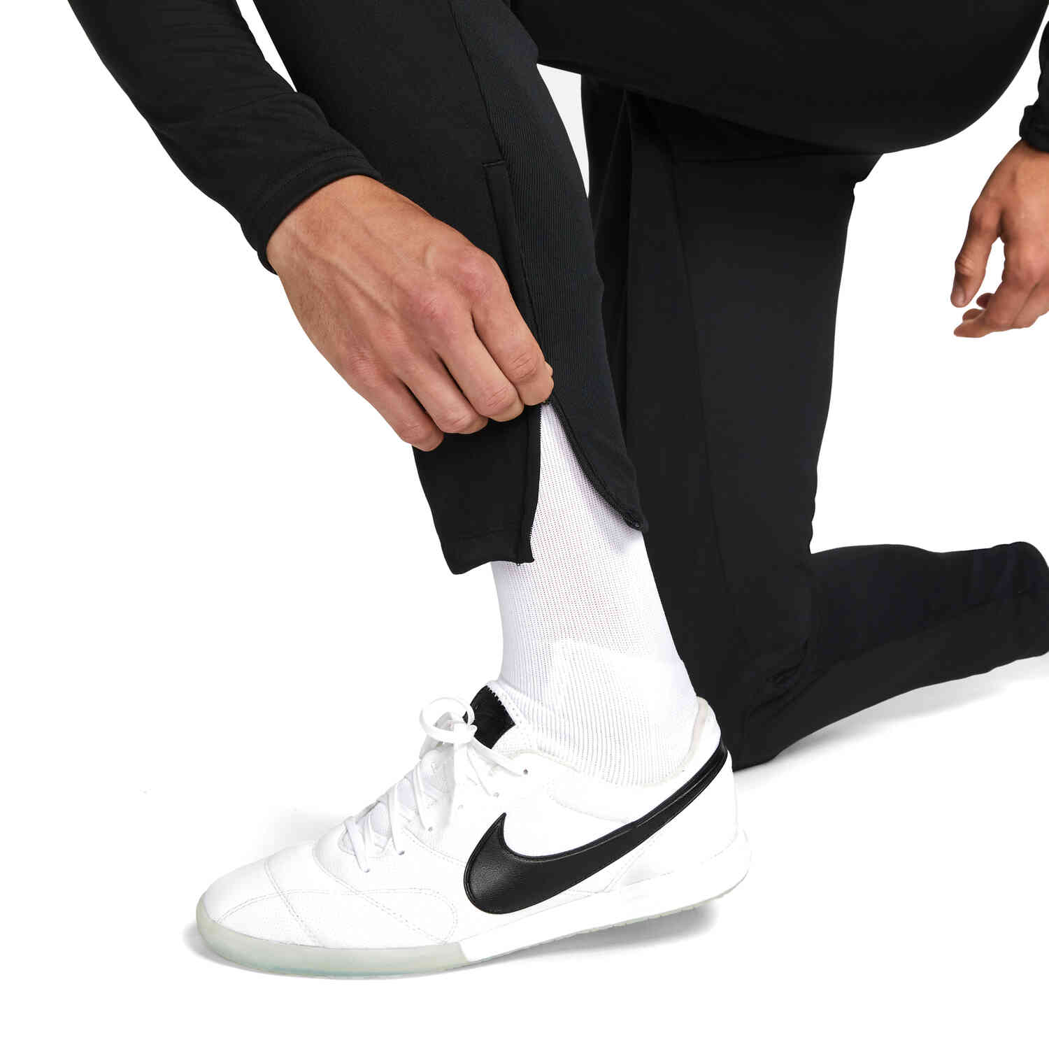 Nike academy pants triple black sale