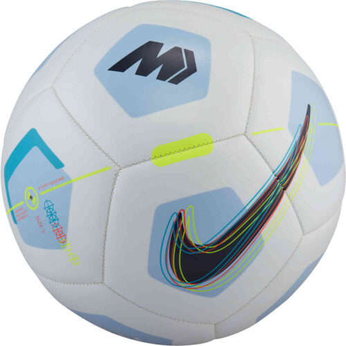 Nike Mercurial Fade Soccer Ball – Football Grey & Light Marine with Blackened Blue