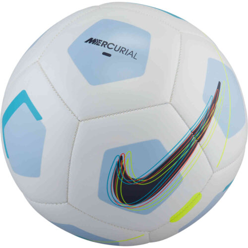 Nike Mercurial Fade Soccer Ball – Football Grey & Light Marine with Blackened Blue