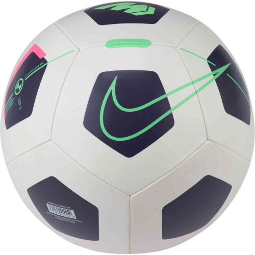 Nike Mercurial Fade Soccer Ball – Platinum Tint & Dark Raisin with Rage Green