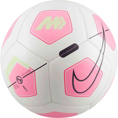 Nike Mercurial Fade Soccer Ball – White & Pink Spell with Barely Volt