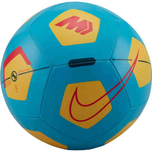 Nike Mercurial Fade Soccer Ball – Chlorine Blue & Laser Orange with Siren Red