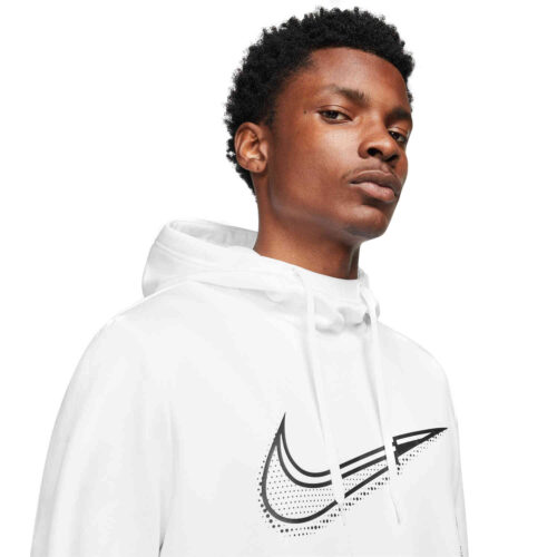 Nike Therma-FIT Hoodie – White/Black