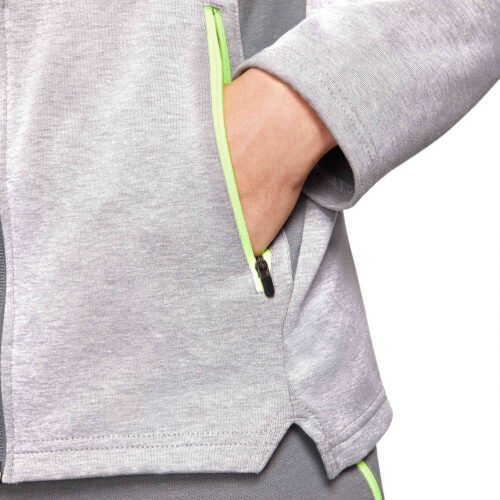 Nike Therma-FIT Full-zip Fleece Hoodie – Smoke Grey/Heather