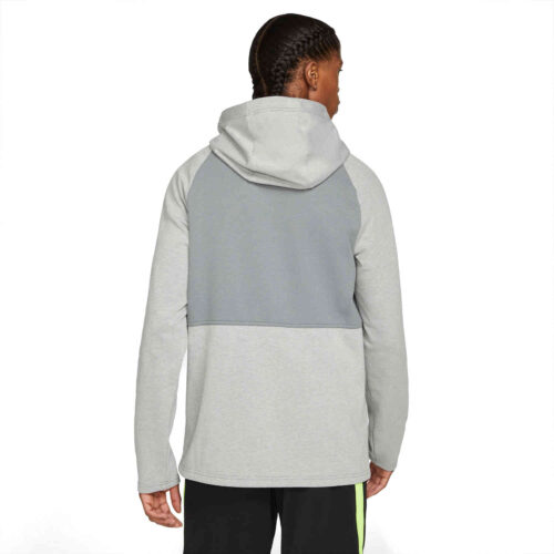 Nike Therma-FIT Fleece Hoodie – Smoke Grey/Heather