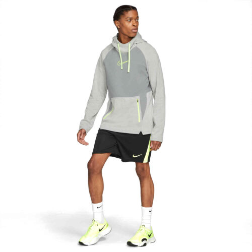 Nike Therma-FIT Fleece Hoodie – Smoke Grey/Heather