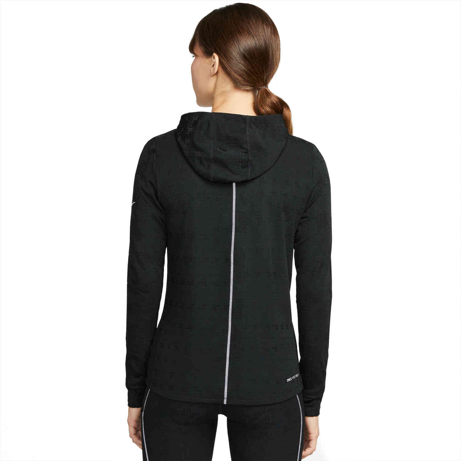 clothing growth ignorance Womens Nike Therma-Fit ADV Running Hoodie - Black/Reflective Silv -  SoccerPro