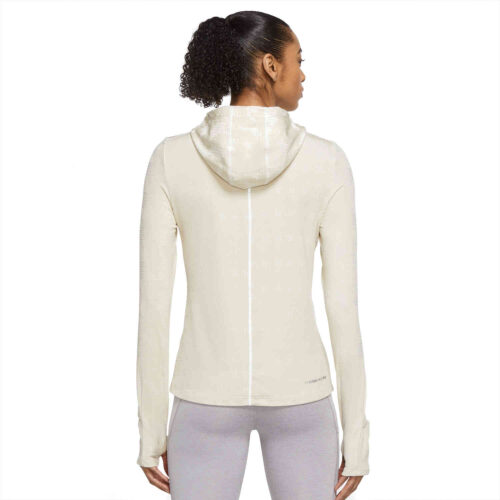 Womens Nike Therma-Fit ADV Running Hoodie – Sail/Rattan/Reflective Silv