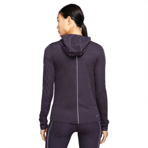 Womens Nike Therma-Fit ADV Running Hoodie – Cave Purple/Reflective Silv