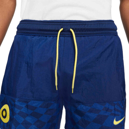 Nike Chelsea Woven Shorts – Blue Void/Blue Void/Opti Yellow