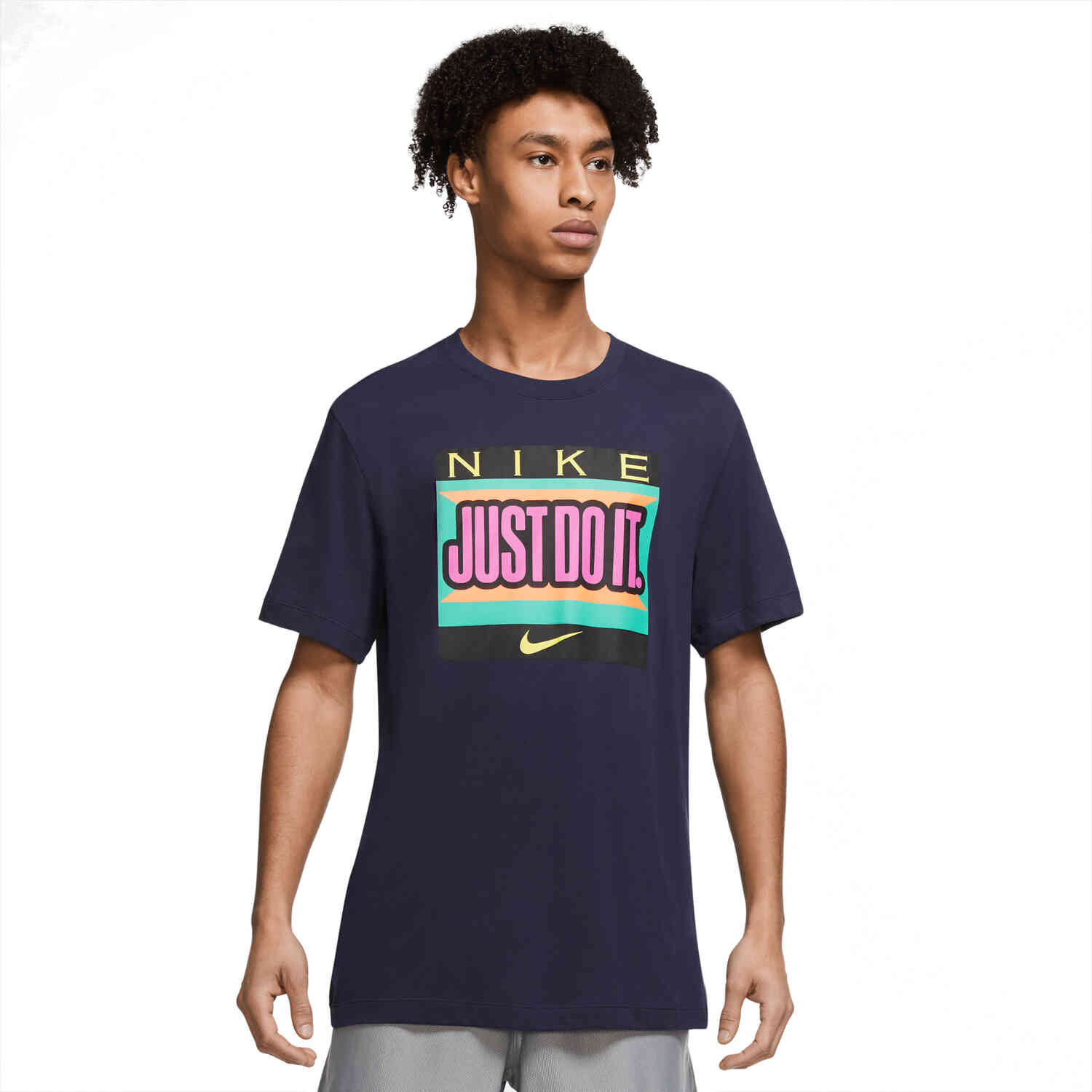 recuperación poco Abultar Nike Dri-FIT JDI Tee - Obsidian - SoccerPro