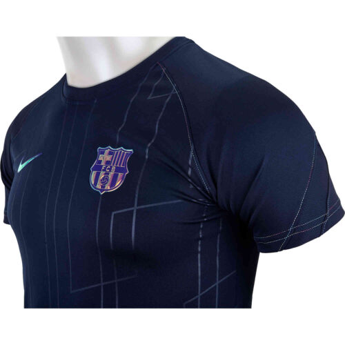 Nike Barcelona Away Lifestyle Pre-match Top – 2021/22