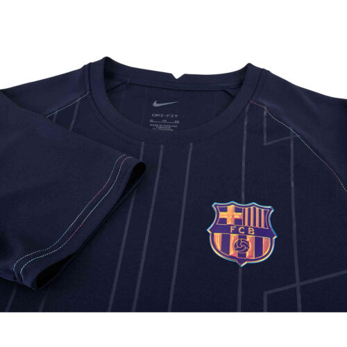 Nike Barcelona Away Lifestyle Pre-match Top – 2021/22