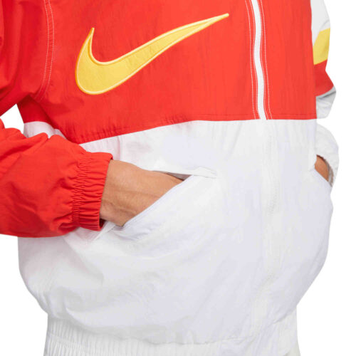 Nike Liverpool I96 Heritage Lifestyle Jacket – White/Rush Red/Wolf Grey/Chrome Yellow