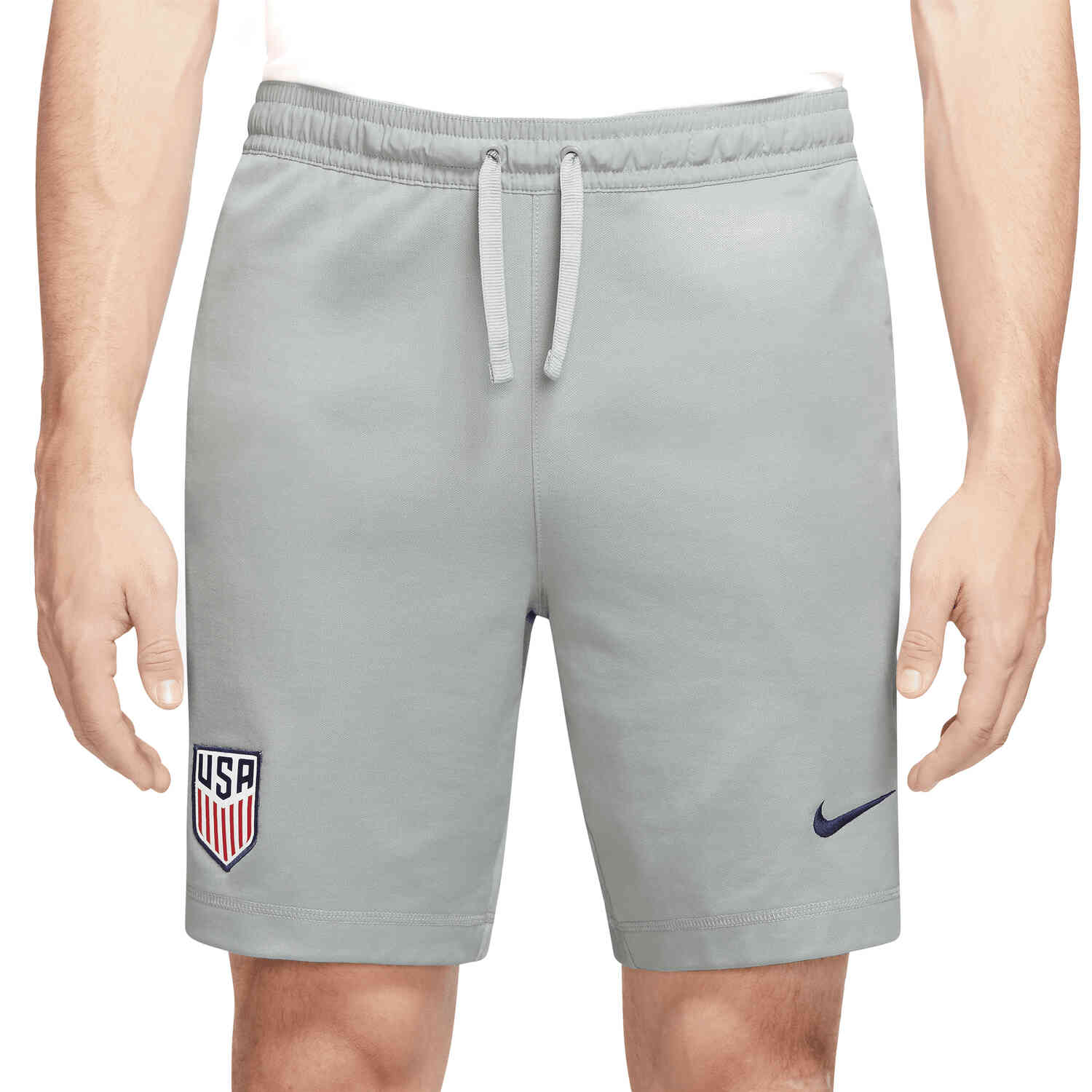 Nike USA Travel Shorts - Light Smoke Grey/Loyal Blue - SoccerPro