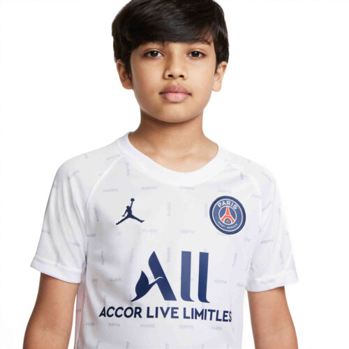 Kids Jordan PSG 4th Pre-match Top – 2021/22