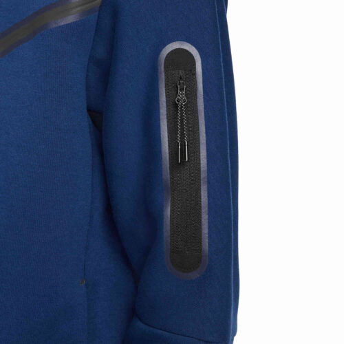Nike Barcelona Tech Fleece Hoodie – Blue Void/Black
