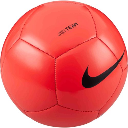 Nike Pitch Soccer Ball Club Soccer Ball – Crimson & Black