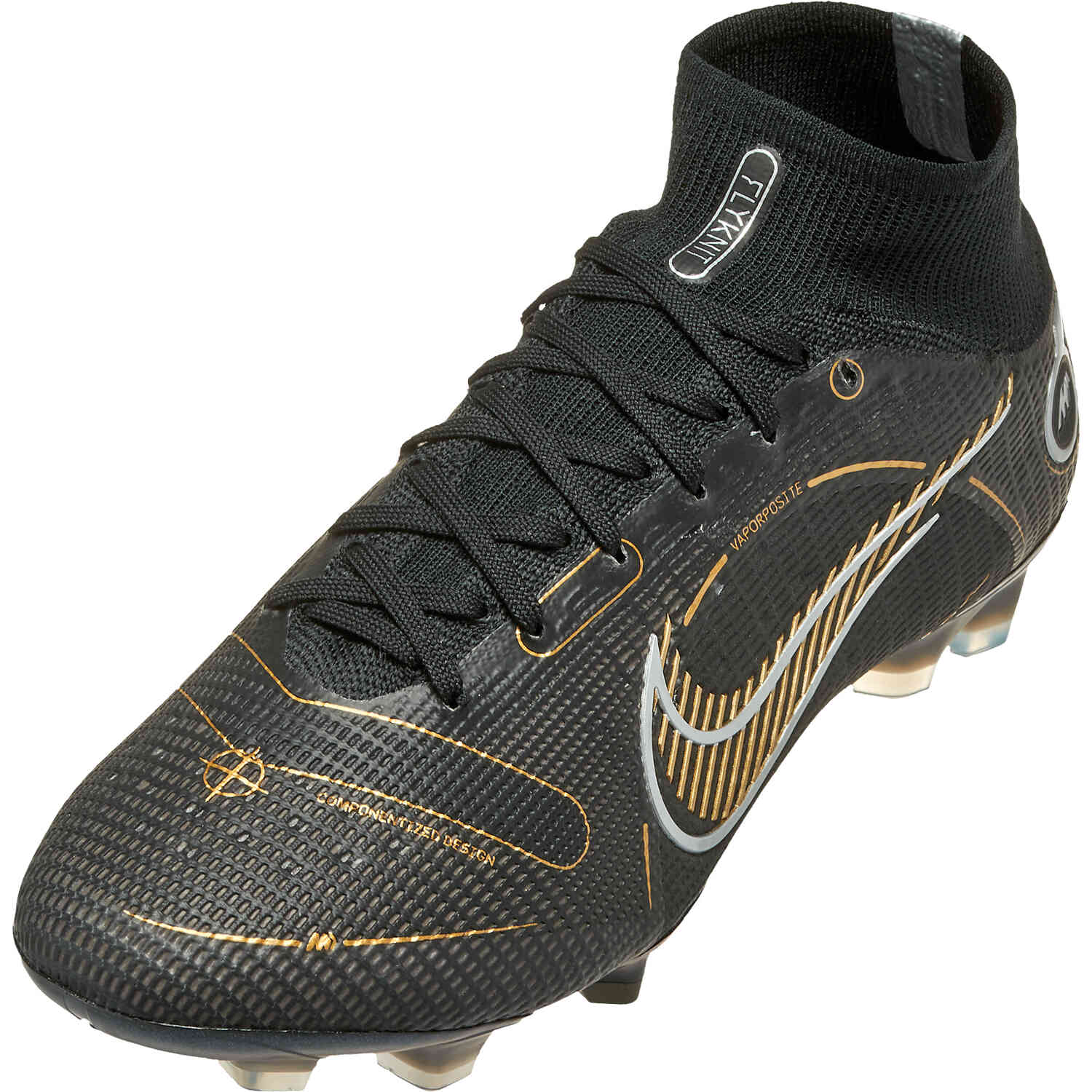 Nike superfly black and gold online