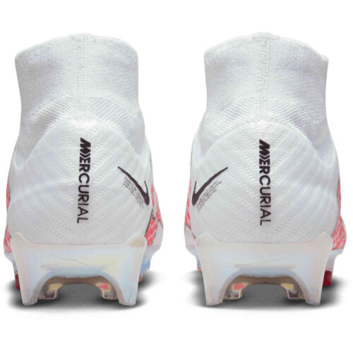 Nike Zoom Mercurial Superfly 9 Elite FG – White & Off Noir with Coconut Milk