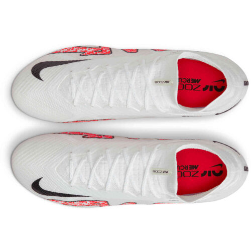Nike Zoom Mercurial Superfly 9 Elite FG – White & Off Noir with Coconut Milk