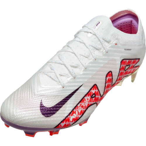 Nike Zoom Mercurial Vapor 15 Elite FG – White & Off Noir with Coconut Milk