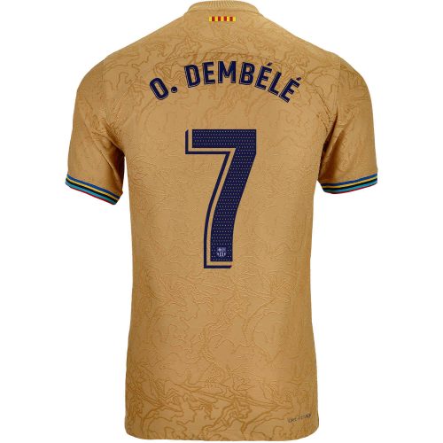 2022/23 Nike Ousmane Dembele Barcelona Away Match Jersey