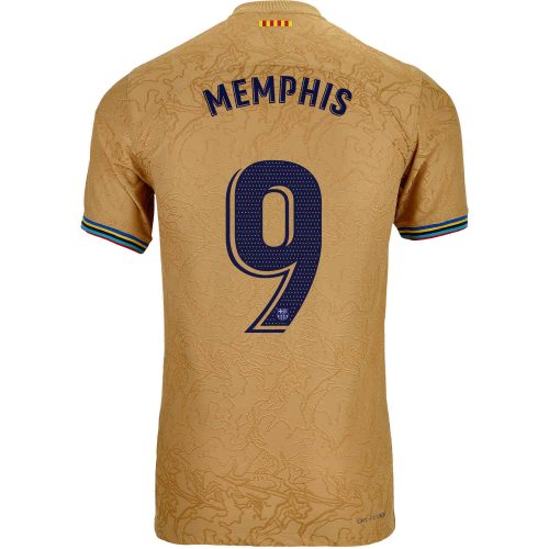 2022/23 Nike Memphis Depay Barcelona Away Match Jersey