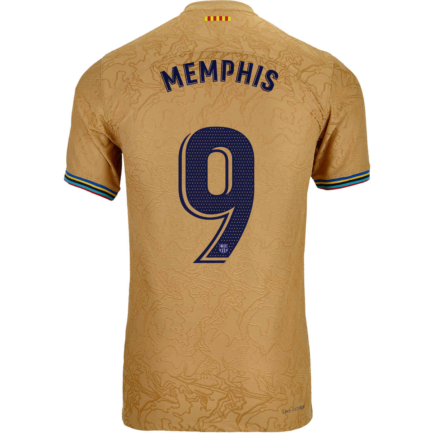 2022/23 Nike Memphis Depay Barcelona Away Match Jersey - SoccerPro