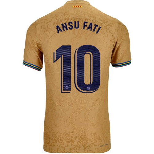 2022/23 Nike Ansu Fati Barcelona Away Match Jersey