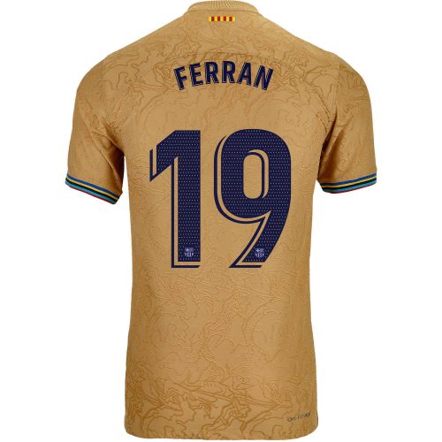 2022/23 Nike Ferran Torres Barcelona Away Match Jersey