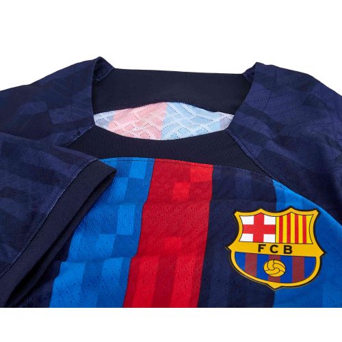 2022/23 Nike Ferran Torres Barcelona Home Match Jersey