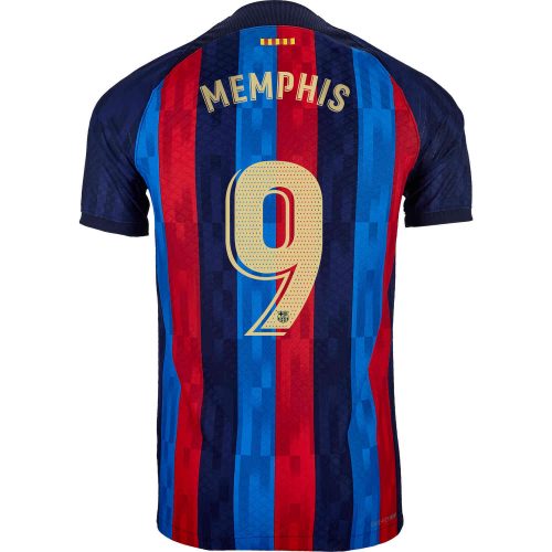 2022/23 Nike Memphis Depay Barcelona Home Match Jersey