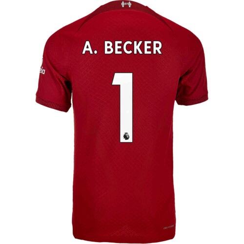 2022/23 Nike Alisson Becker Liverpool Home Match Jersey